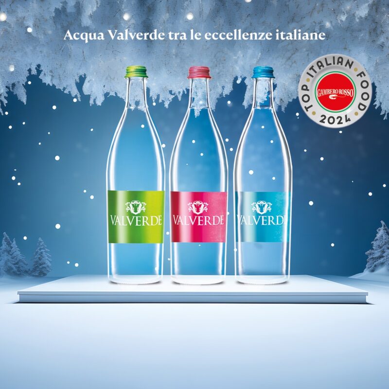 Acqua Valverde premiata da Gambero Rosso