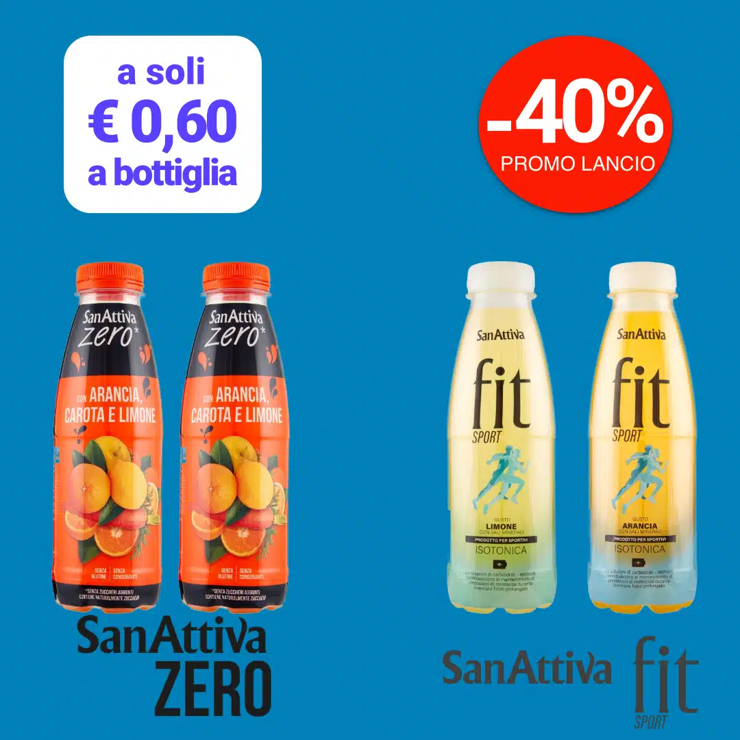 SanAttiva Promo Lancio sconto del 40%